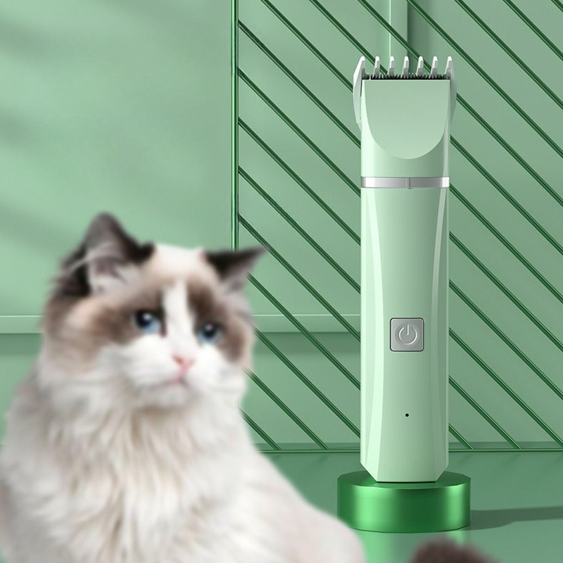 4 In 1 Electric Pet Hair Trimmer, Grooming Clippers Cat Trimer Nail Grinder Professional Rechargeable Haircut Machine For Dogs