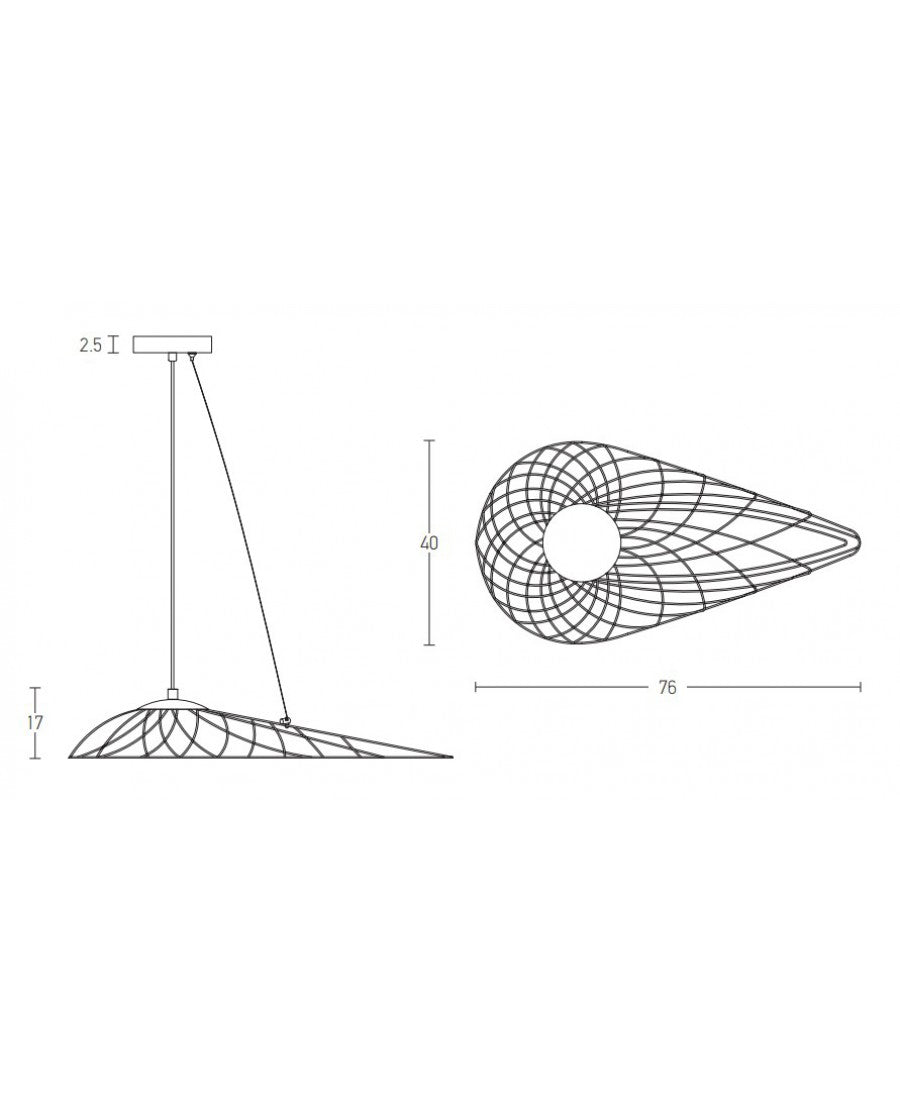 PENDANT LIGHT LED 10W 3000K