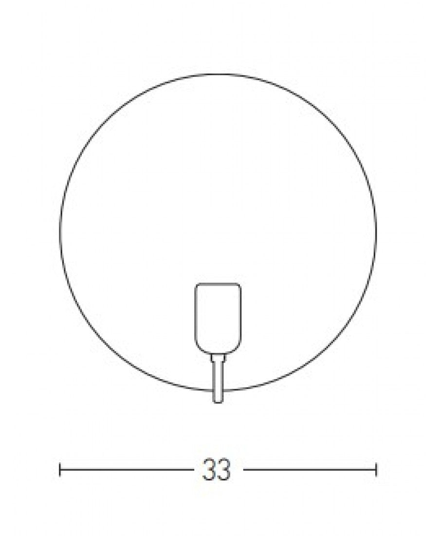 WALL LAMP 1XE27 CORTEN