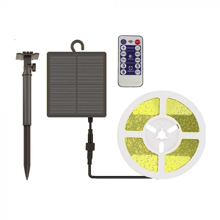 1.2W SOLAR PANEL STRIP KIT 4000K IP67