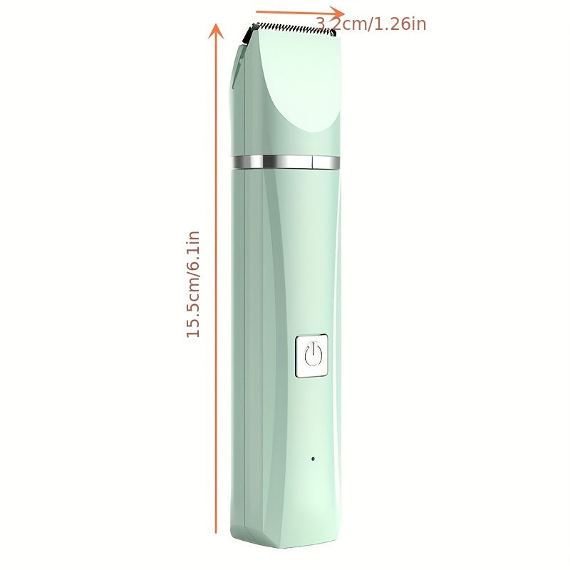4 In 1 Electric Pet Hair Trimmer, Grooming Clippers Cat Trimer Nail Grinder Professional Rechargeable Haircut Machine For Dogs