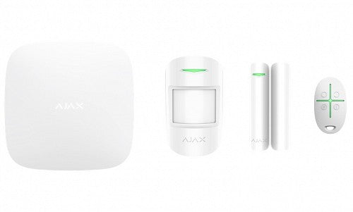 AJAX TCP-IP/GSM Alarm Hub White Starter Kit