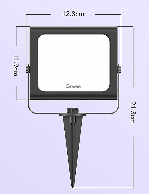 Govee Outdoor LED RGBICWW Smart Flood Lights (4pack)