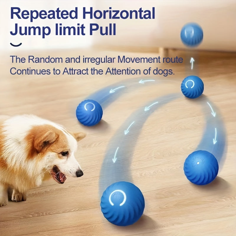 Intelligent Jumping Ball, Electric Charging Cat And Dog Toy, Self-rolling Pet Dog Toy Ball, Electric Intelligent Pet Ball