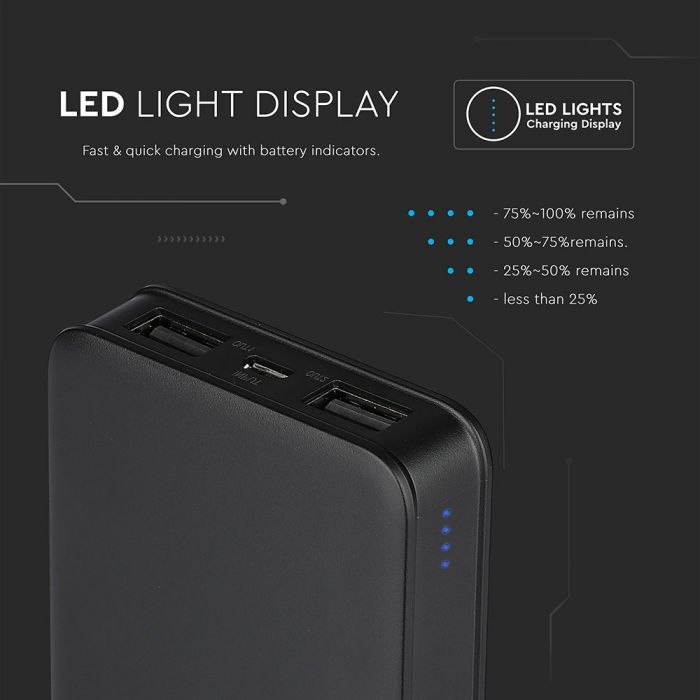 5000mah POWER BANK-BLACK