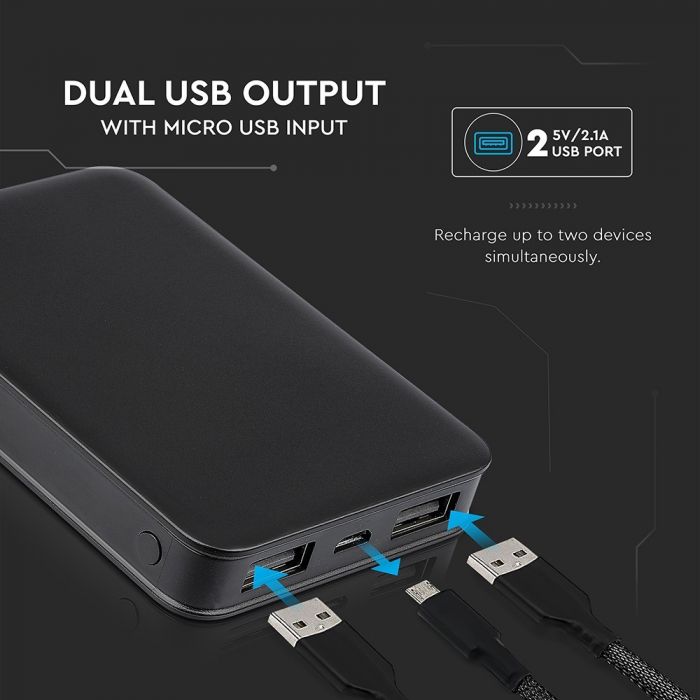 5000mah POWER BANK-BLACK