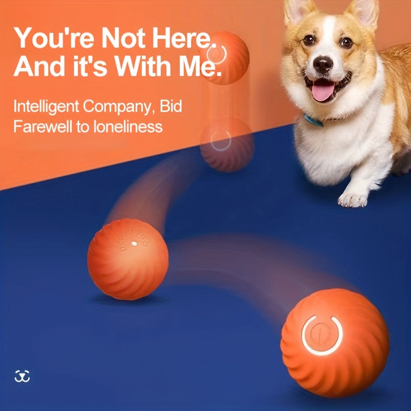 Intelligent Jumping Ball, Electric Charging Cat And Dog Toy, Self-rolling Pet Dog Toy Ball, Electric Intelligent Pet Ball