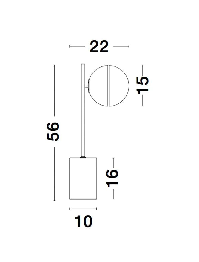 LED TABLE LAMP - CANTONA