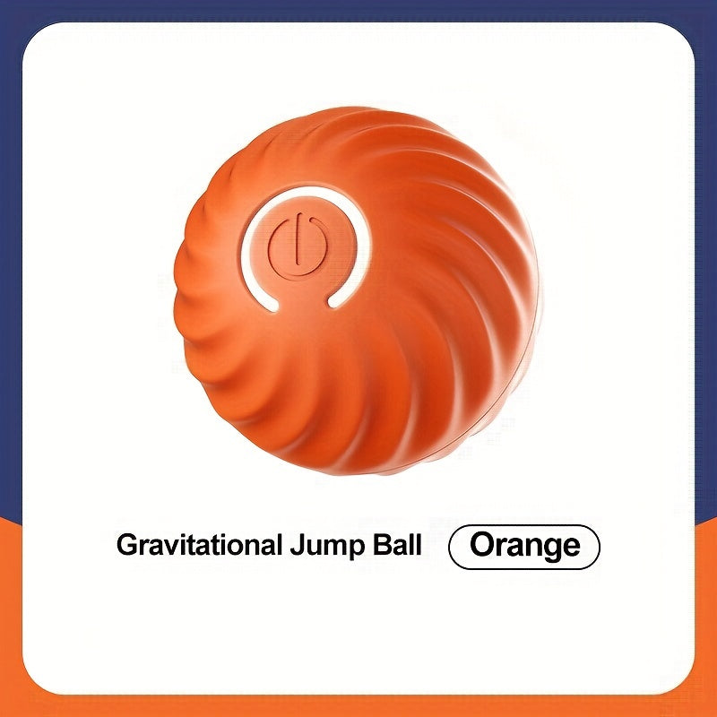 Intelligent Jumping Ball, Electric Charging Cat And Dog Toy, Self-rolling Pet Dog Toy Ball, Electric Intelligent Pet Ball