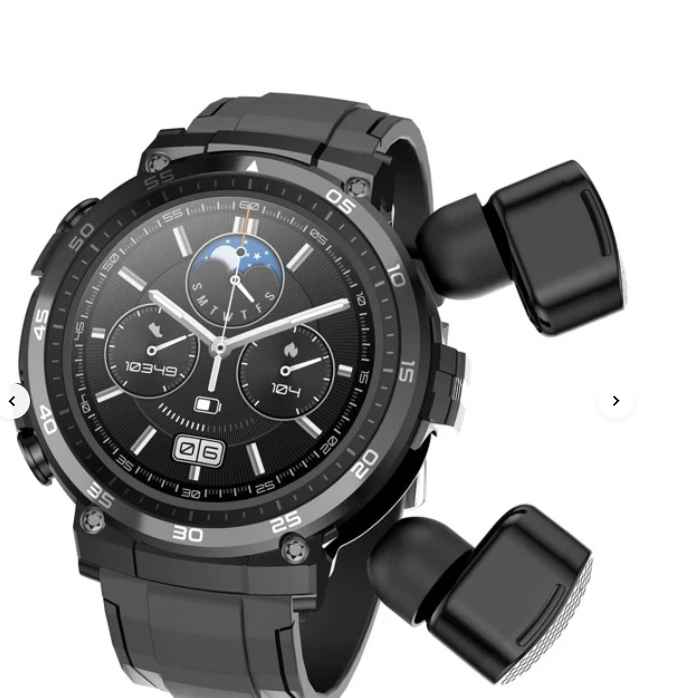 Men Water Resistant Round Smart Watch