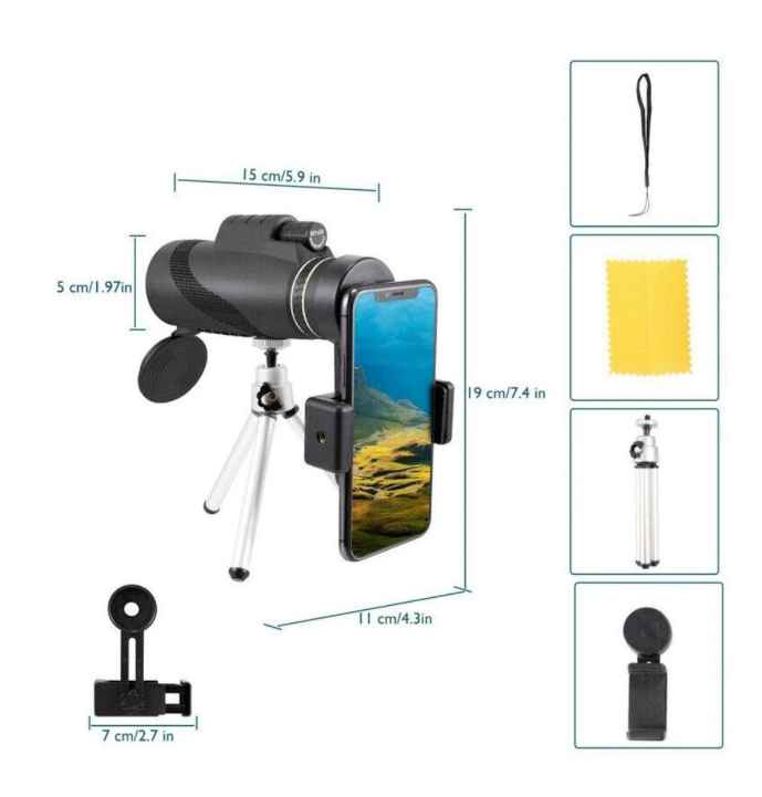 HD Monocular Tripod for Smartphones