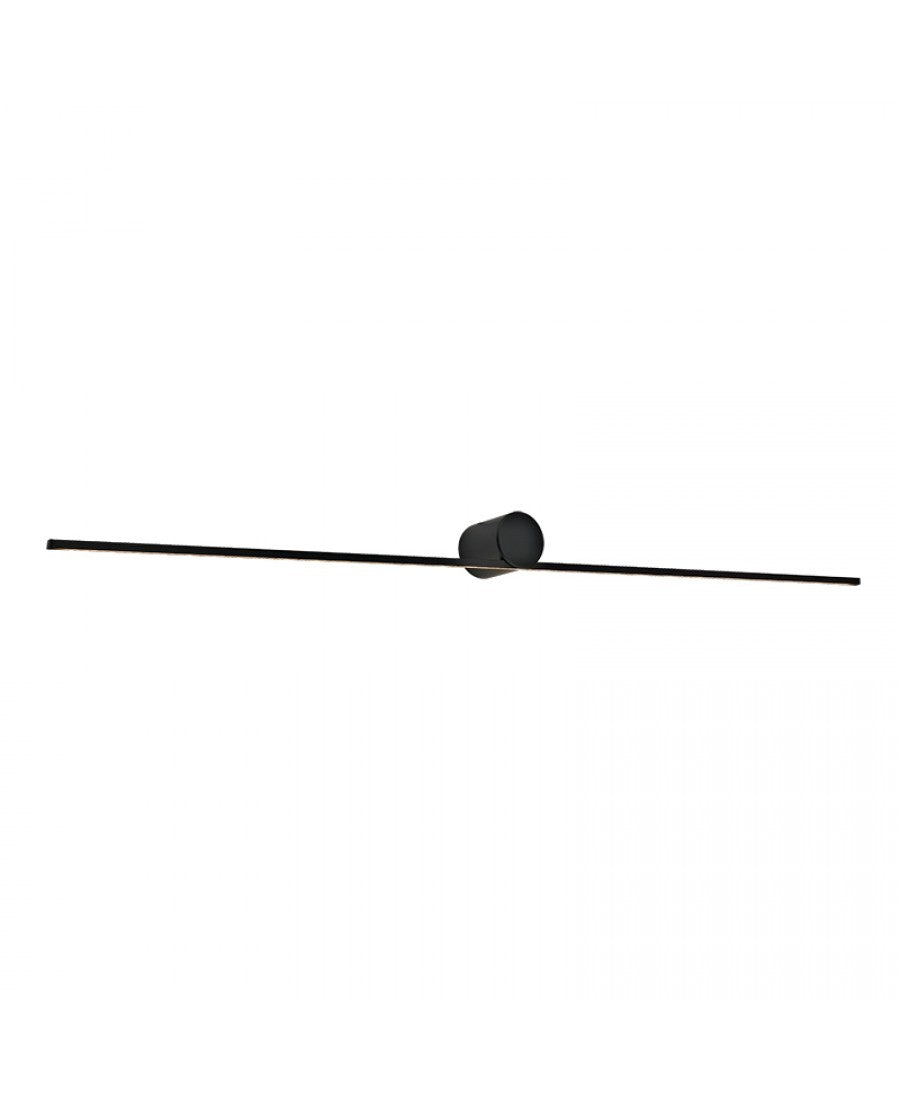 LED WALL LAMP 3000K DOWNWARD ALUMINIUM BLACK
