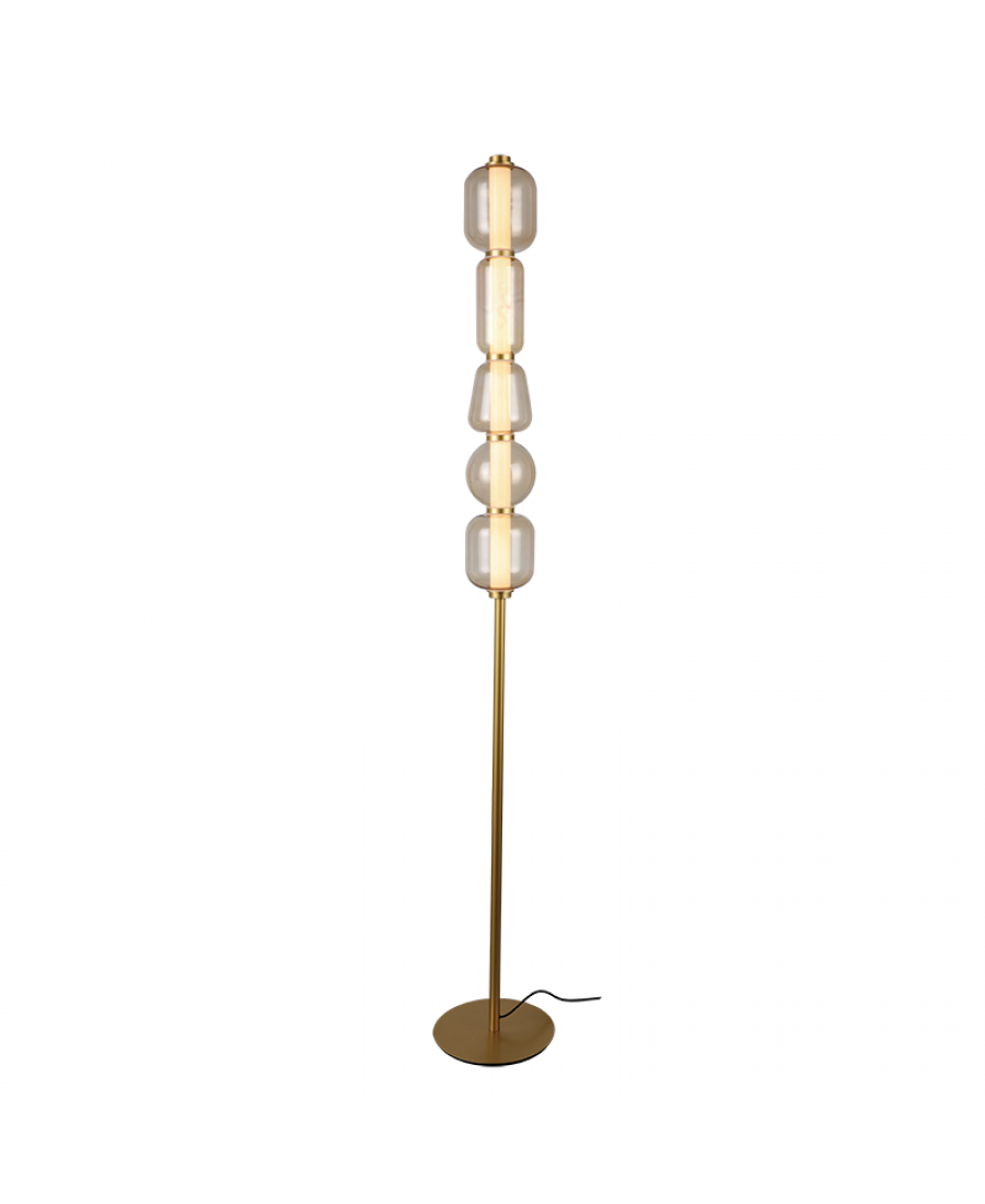 FLOOR LED LIGHT 17W 3000K METAL-GLASS,