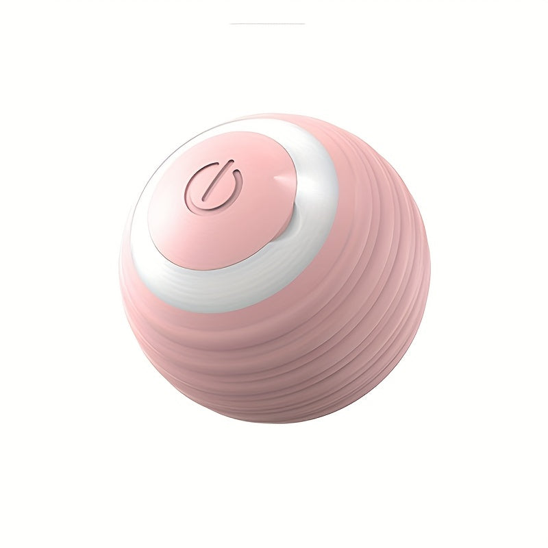 Electric Automatic Cat Toys, Smart Ball Toys For Cat Small Dogs Funny Auto Rolling Ball Self-moving Kitten Games Supplies