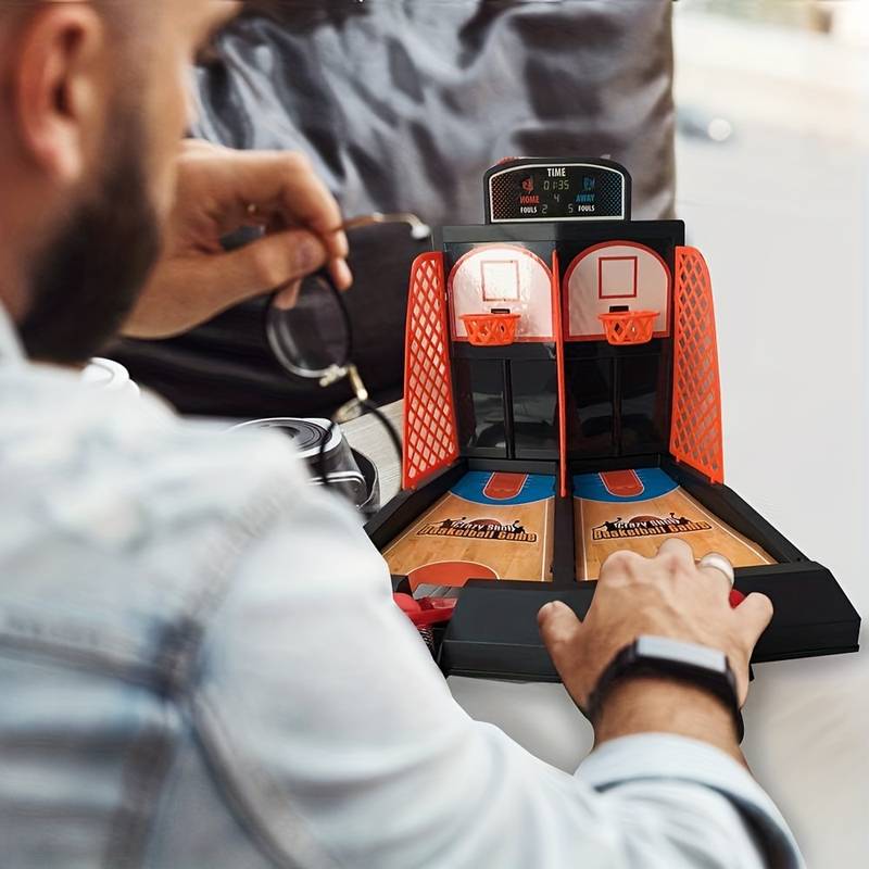 Tabletop Basketball Game, For Adults Office, Reduce Stress