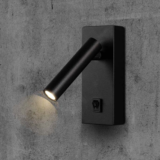 2W LED WALL MOUNTED SPOTLIGHT 3000K BLACK BODY