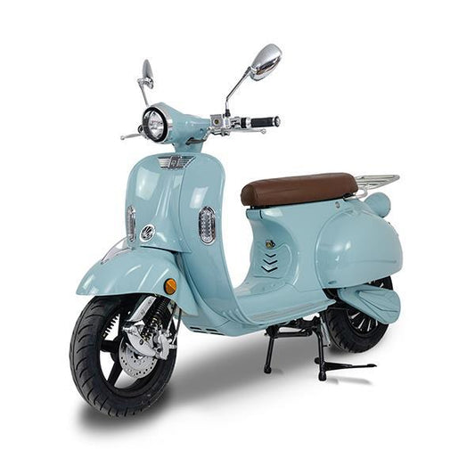 ELECTRIC SCOOTER, "EV2000", LIGHT BLUE, 2000W, 60V20AH