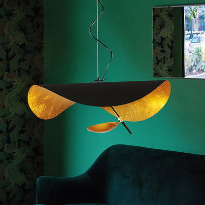 LIGHT FIXTURES HANGING LED 12W Φ60X130 GOLD/BLACK