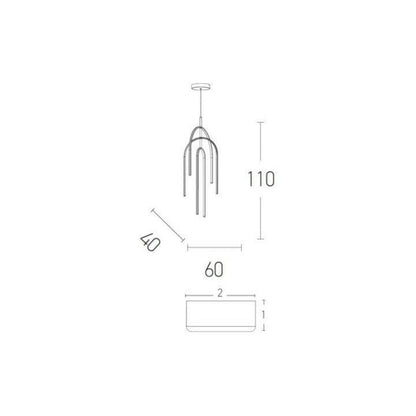 PENDANT LIGHT LED 80W 3000K