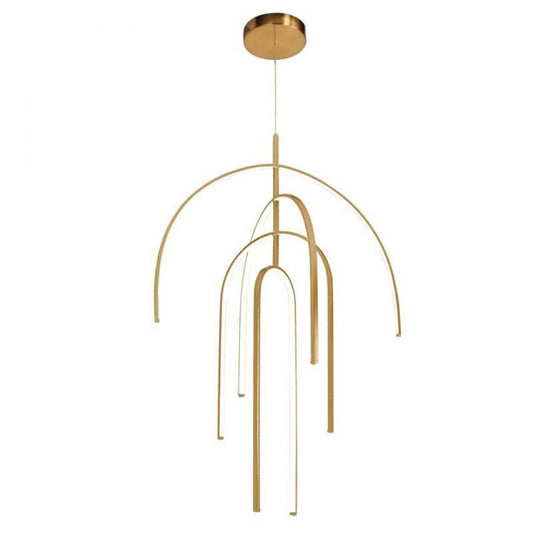 PENDANT LIGHT 96W 3000K GOLD