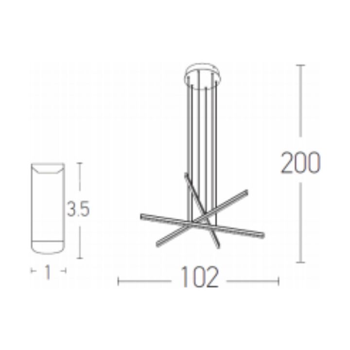 Led Ceiling Lamp Black
