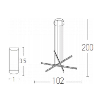 Led Ceiling Lamp Black