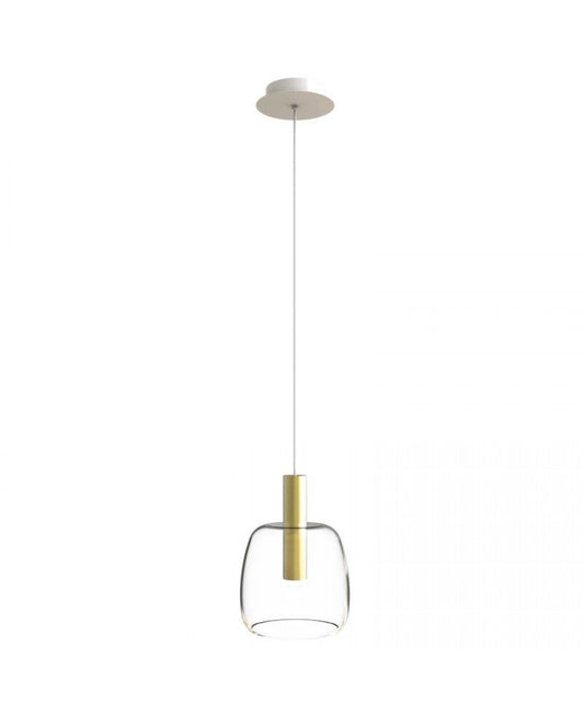 PENDANT LIGHT 7W 3000K CLEAR GLASS