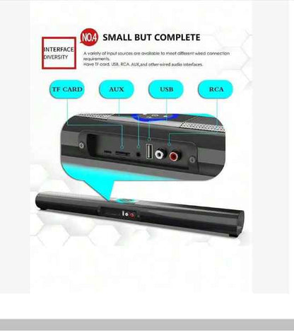 Soundbar System Home Theater Wireless BT Sound Bar Speaker System