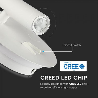 LED 3W+SMD 6W LED HOTEL SIDE LIGHT(WALL LAMP) 3000K-WHITE