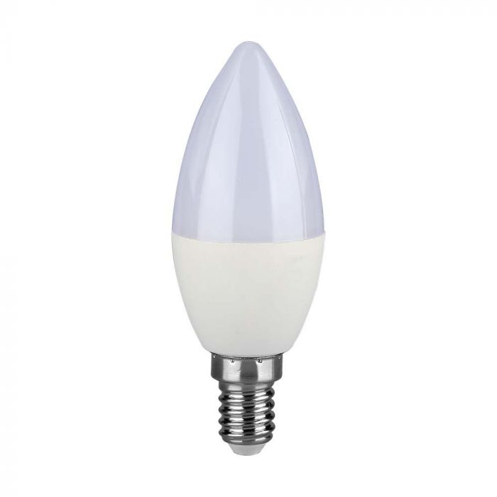 4.5W C37 LED CANDLE BULB SAMSUNG CHIP 3000K E14