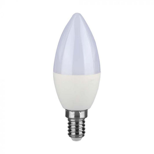 4.5W C37 LED CANDLE BULB SAMSUNG CHIP 3000K E14