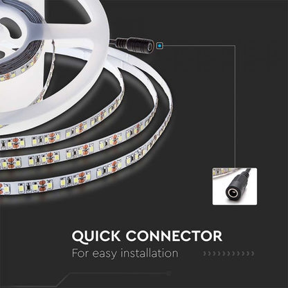 8W/M LED STRIP LIGHT 3000K IP20 24V (5M/ROLL)