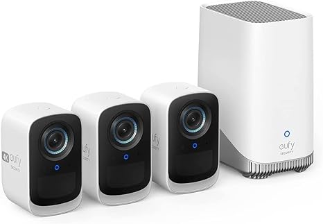 Anker Eufy Security Camera Kit Eufycam3C 3+1 & Home Base