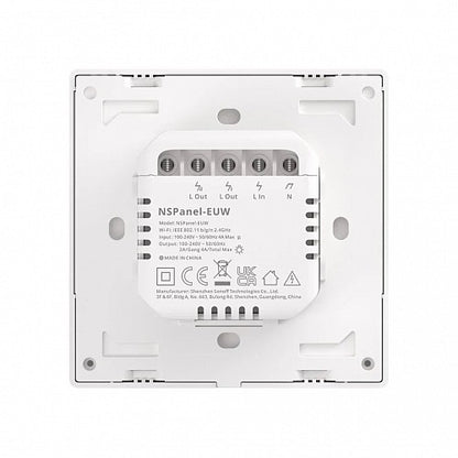 Sonoff Wifi Smart NS Panel with Touch screen White