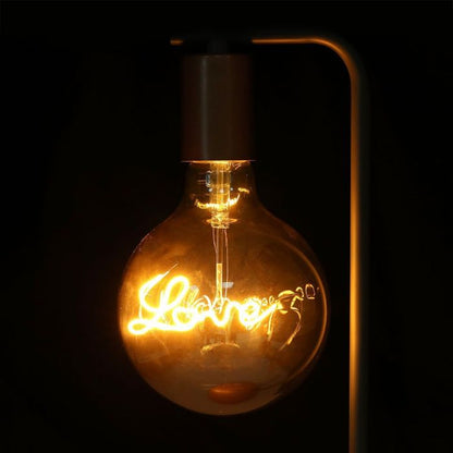 5W LED G125 LED FILAMENT BULB -AMBER GLASS 2200K E27