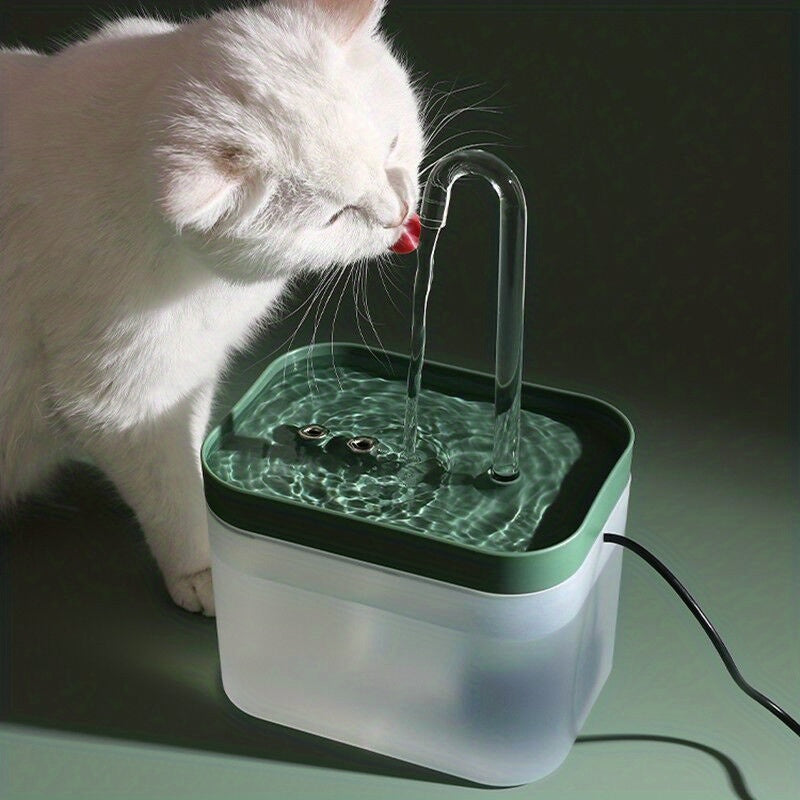 1.5l Cat Drinking Fountain Automatic Circulating Water Dispenser For Cats & Dogs (water Pump Color Random), Pet Supplies