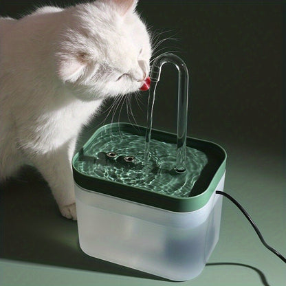1.5l Cat Drinking Fountain Automatic Circulating Water Dispenser For Cats & Dogs (water Pump Color Random), Pet Supplies