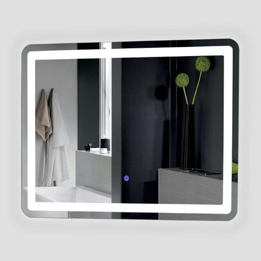 MIRROR RECTANGULAR TOUCH LED 20W 3CCT 800X600X30