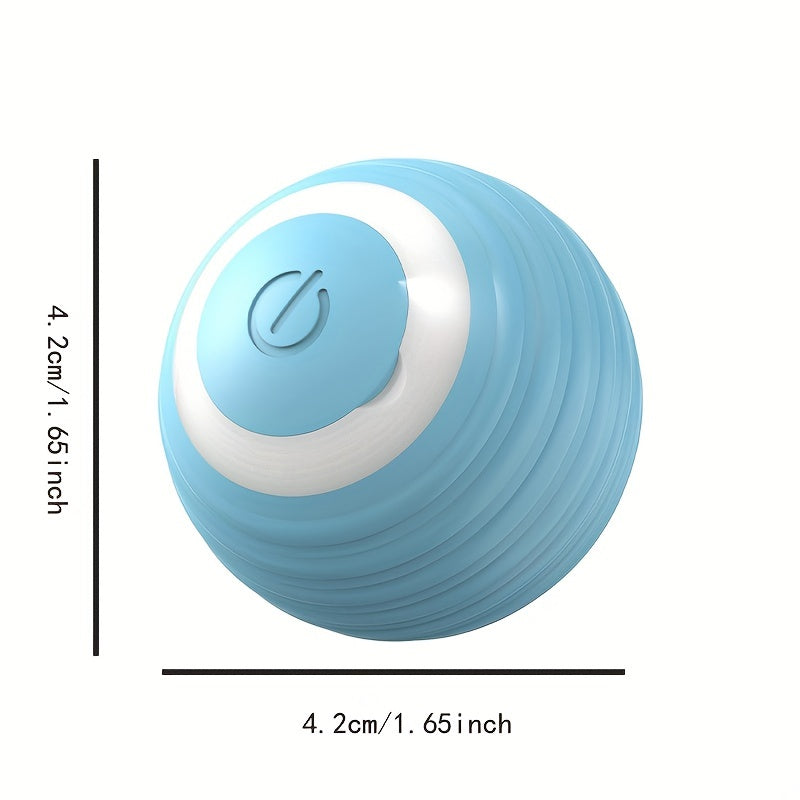 Electric Automatic Cat Toys, Smart Ball Toys For Cat Small Dogs Funny Auto Rolling Ball Self-moving Kitten Games Supplies