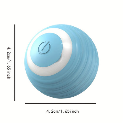 Electric Automatic Cat Toys, Smart Ball Toys For Cat Small Dogs Funny Auto Rolling Ball Self-moving Kitten Games Supplies