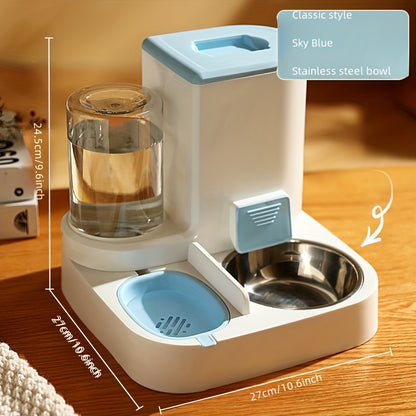 Automatic Plastic Pet Feeder Suitable For Cats And Dogs, Home Use