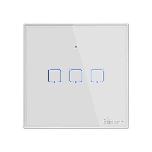 Sonoff T2 UK 3C WiFi Smart Wall Touch Switch White