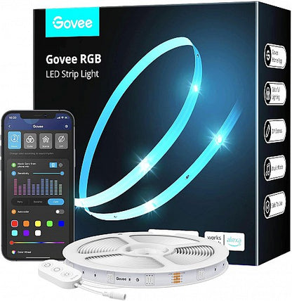 Govee RGB Smart Wi-Fi LED Strip Lights 5m