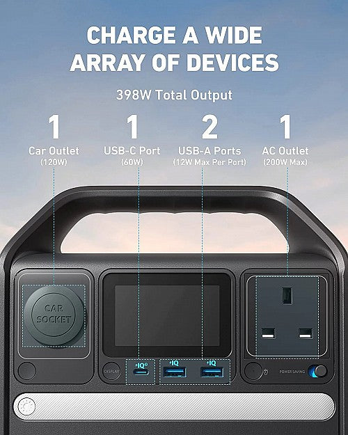 Anker SOLIX Powerhouse 521 Portable Power Station 256WH UK