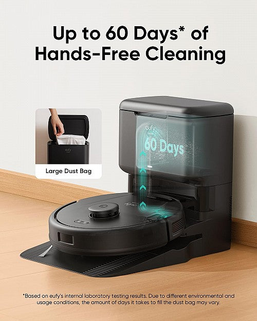 Anker Eufy Home RoboVac X8 PRO SES Hybrid Sweep&Mop Laser Self Emptying Station