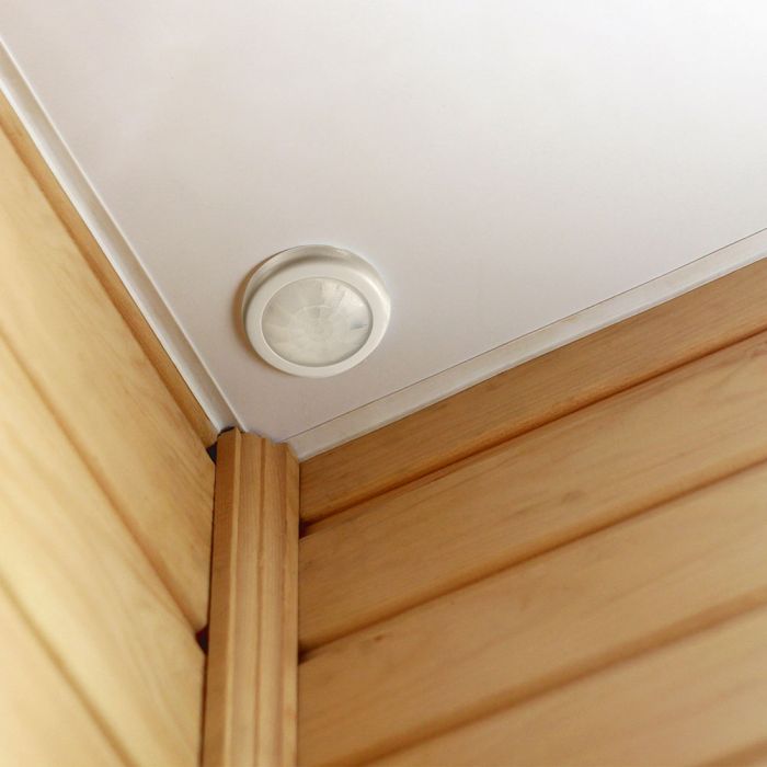 PIR CEILING SENSOR-WHITE BODY (MAX:400W LED)