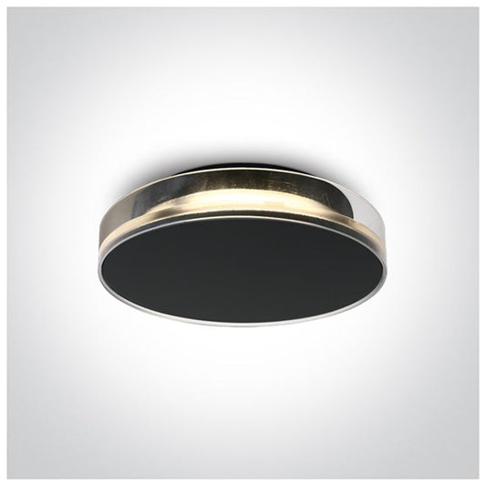 LED Ceiling Light 12W 3000K Die Cast IP65 230V  Dimmable Dark Light