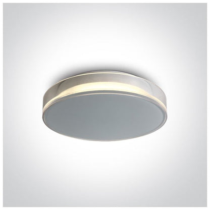 LED Ceiling Light 12W 3000K Die Cast IP65 230V  Dimmable Dark Light