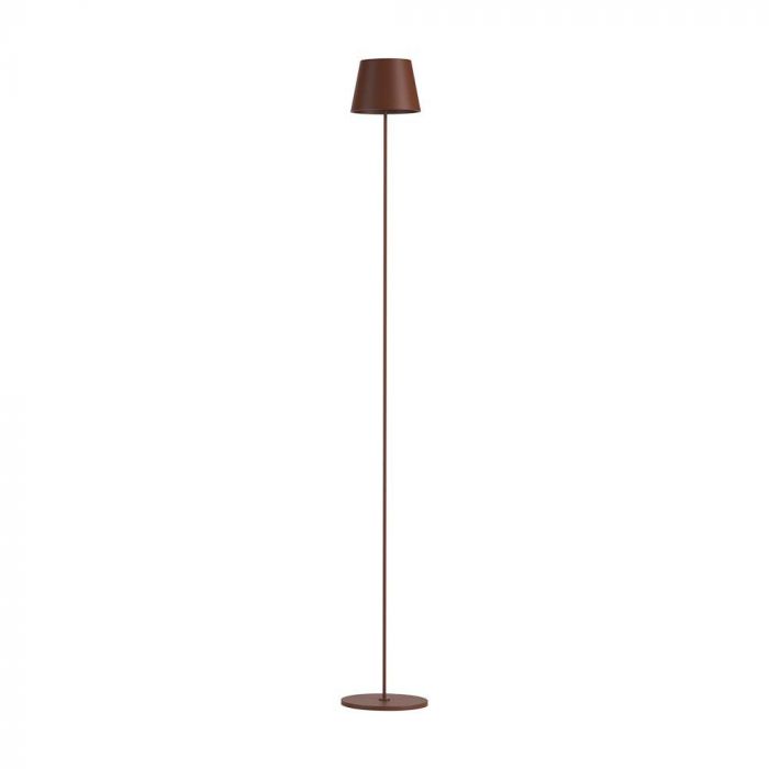 4W LED Floor Lamp Corten Body 3000K IP54