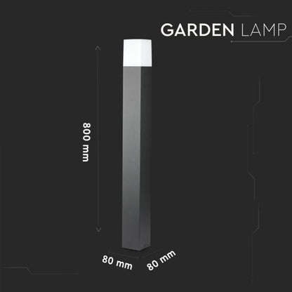 GU10 BOLLARD LAMP,ALUMINIUM BODY -BLACK IP54